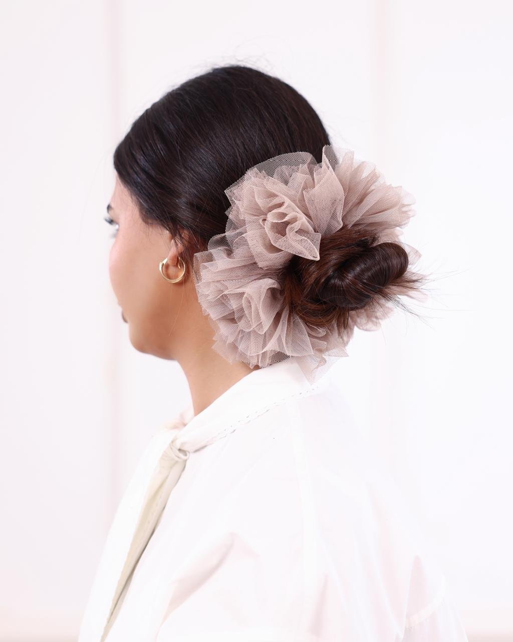 WhatsApp Image 2026-09-17 at 1.12.19 AM Tulle Scrunchie - Image 1