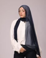 كشمير سادة – أزرق وأخضر - صورة 5