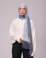 كشمير سادة – أزرق وأخضر - صورة 4