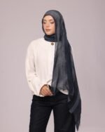 Striped Thailandy Hijab - Image 5