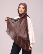 Striped Thailandy Hijab - Image 3