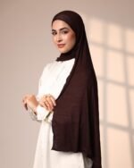 حجاب قطني مخطط - الصورة 2