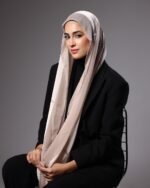 Chiffon-satin striped - Image 2